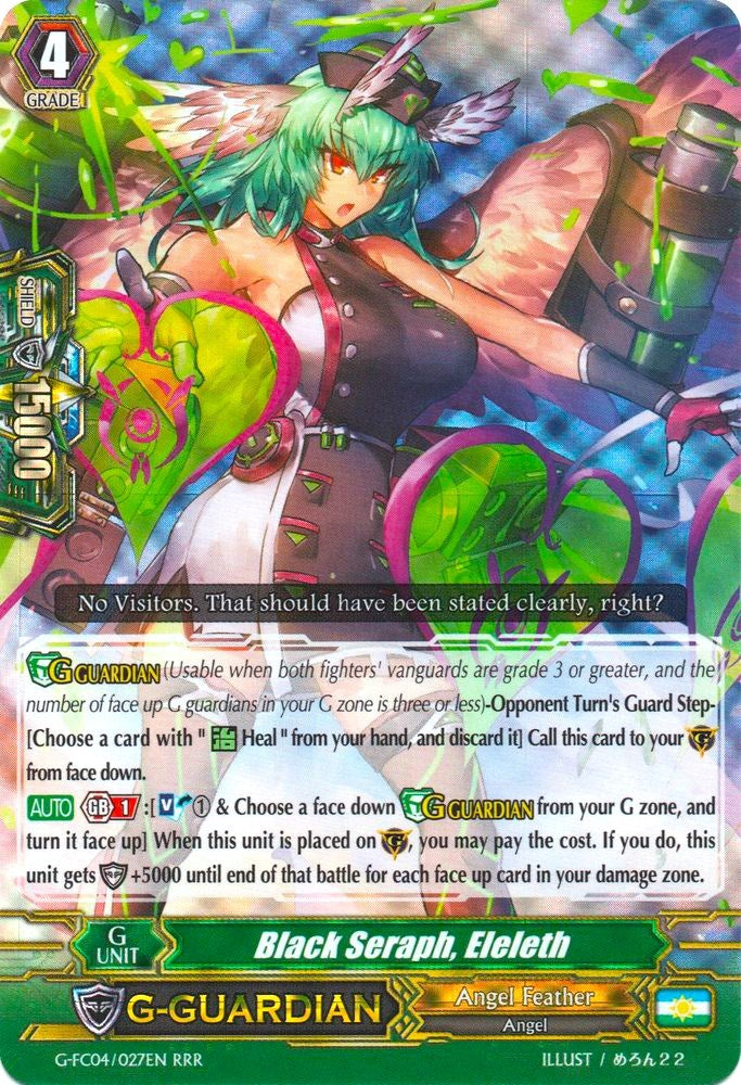 Image for Black Seraph, Eleleth (G-FC04: Fighters Collection 2017) (G-FC04/027EN) - Cardfight Vanguard