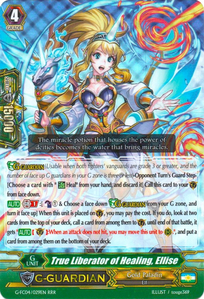 Image for True Liberator of Healing, Ellise (G-FC04: Fighters Collection 2017) (G-FC04/029EN) - Cardfight Vanguard