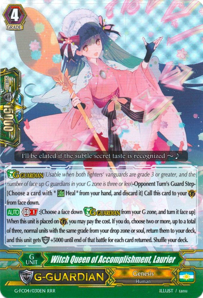 Image for Witch Queen of Accomplishment, Laurier (G-FC04: Fighters Collection 2017) (G-FC04/030EN) - Cardfight Vanguard