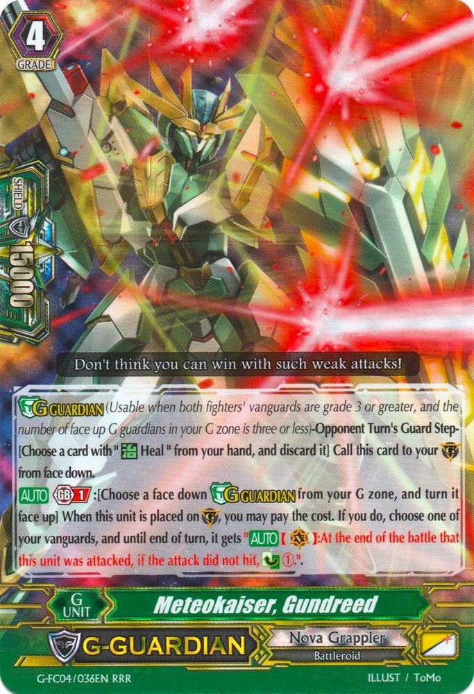 Image for Meteokaiser, Gundreed (G-FC04: Fighters Collection 2017) (G-FC04/036EN) - Cardfight Vanguard