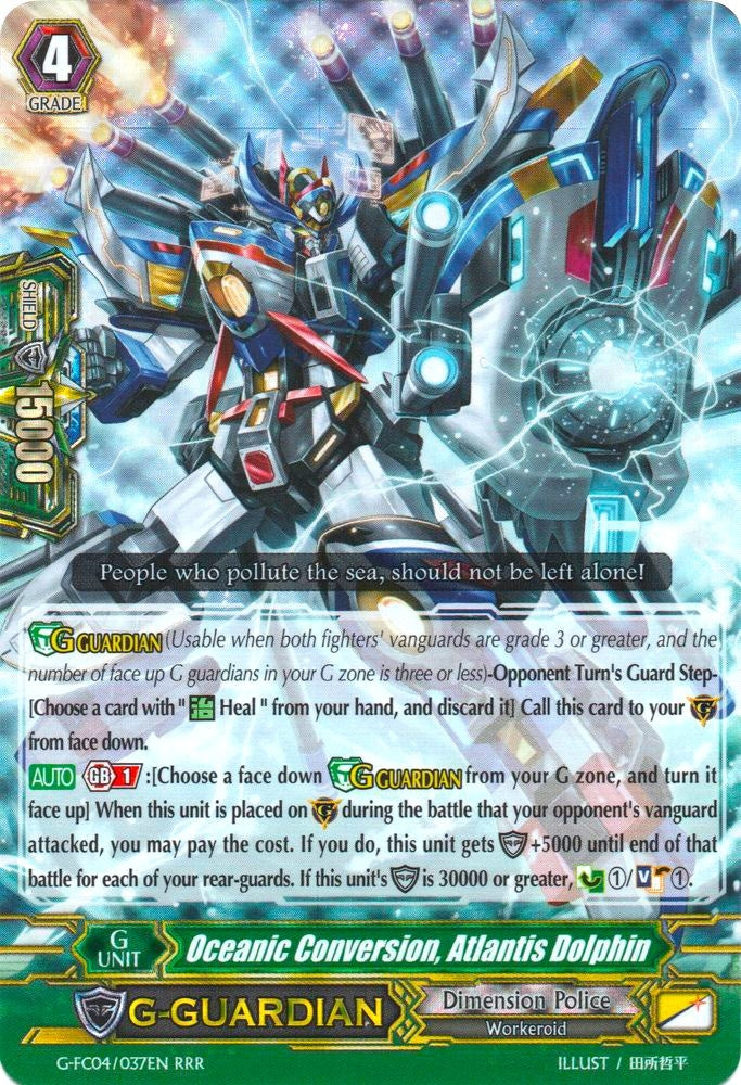 Image for Oceanic Conversion, Atlantis Dolphin (G-FC04: Fighters Collection 2017) (G-FC04/037EN) - Cardfight Vanguard