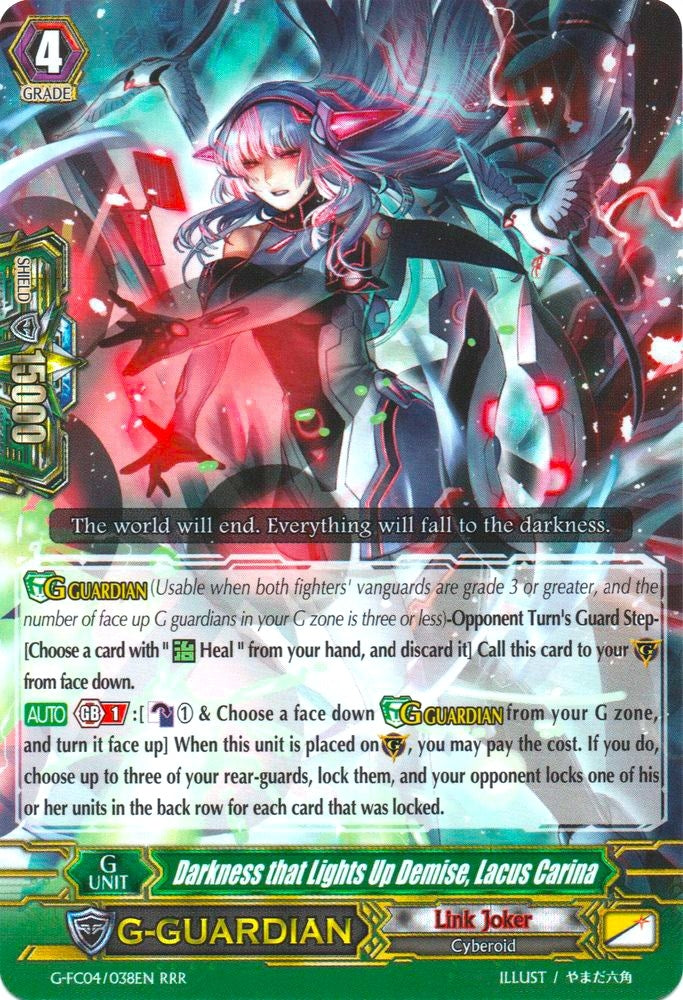 Image for Darkness that Lights Up Demise, Lacus Carina (G-FC04: Fighters Collection 2017) (G-FC04/038EN) - Cardfight Vanguard