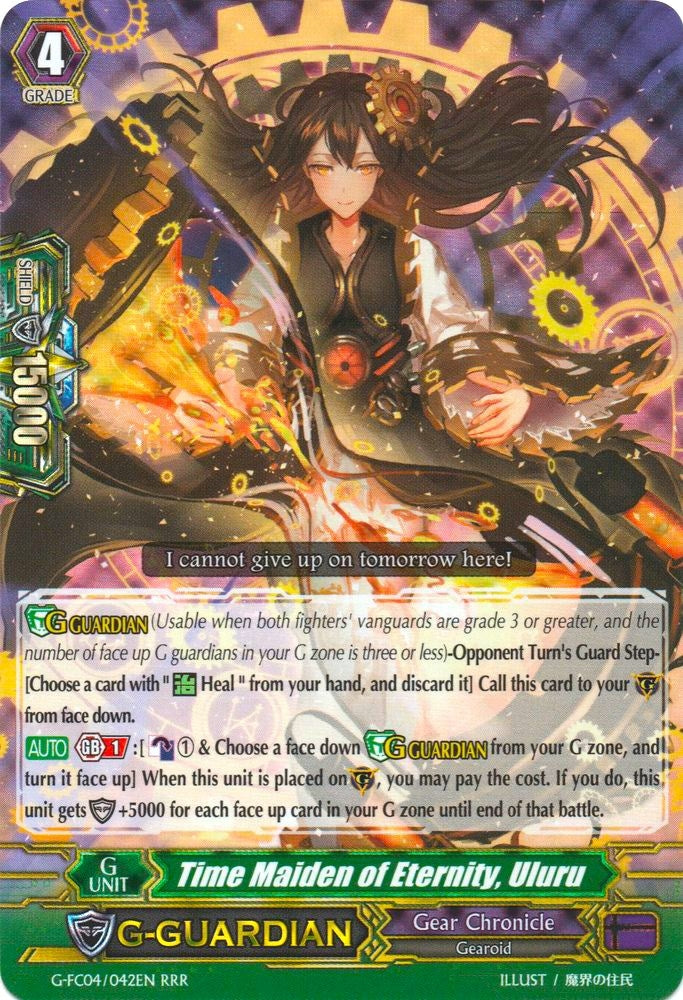 Image for Time Maiden of Eternity, Uluru (G-FC04: Fighters Collection 2017) (G-FC04/042EN) - Cardfight Vanguard