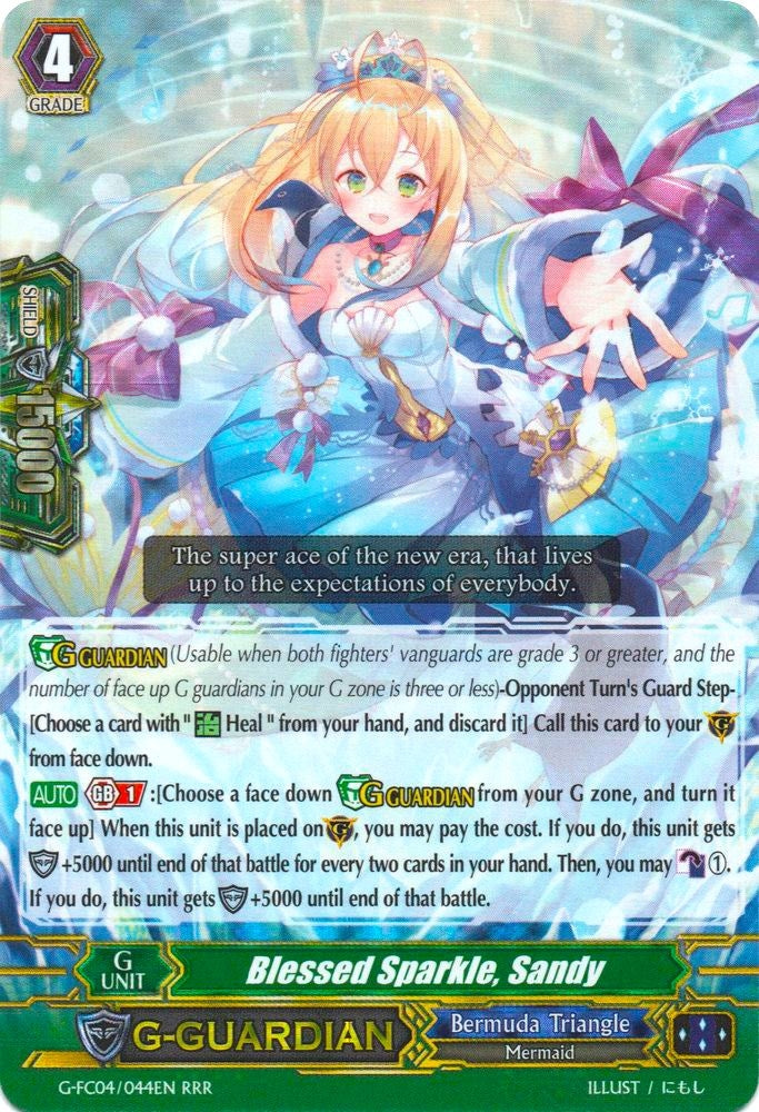 Image for Blessed Sparkle, Sandy (G-FC04: Fighters Collection 2017) (G-FC04/044EN) - Cardfight Vanguard