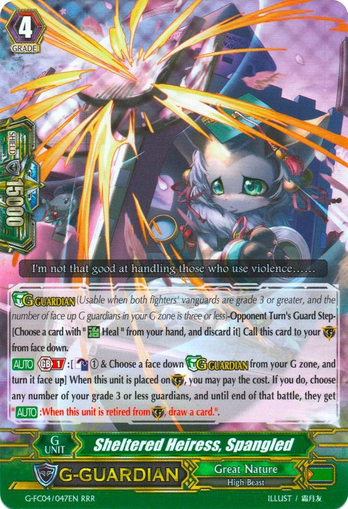 Image for Sheltered Heiress, Spangled (G-FC04: Fighters Collection 2017) (G-FC04/047EN) - Cardfight Vanguard
