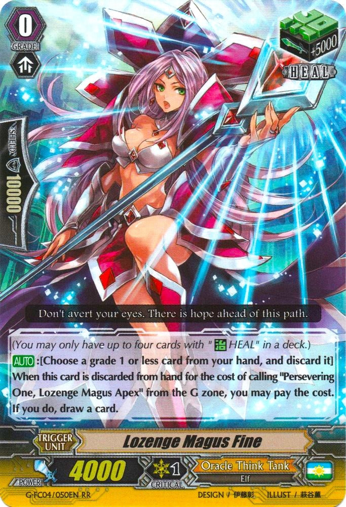 Image for Lozenge Magus Fine (G-FC04: Fighters Collection 2017) (G-FC04/050EN) - Cardfight Vanguard