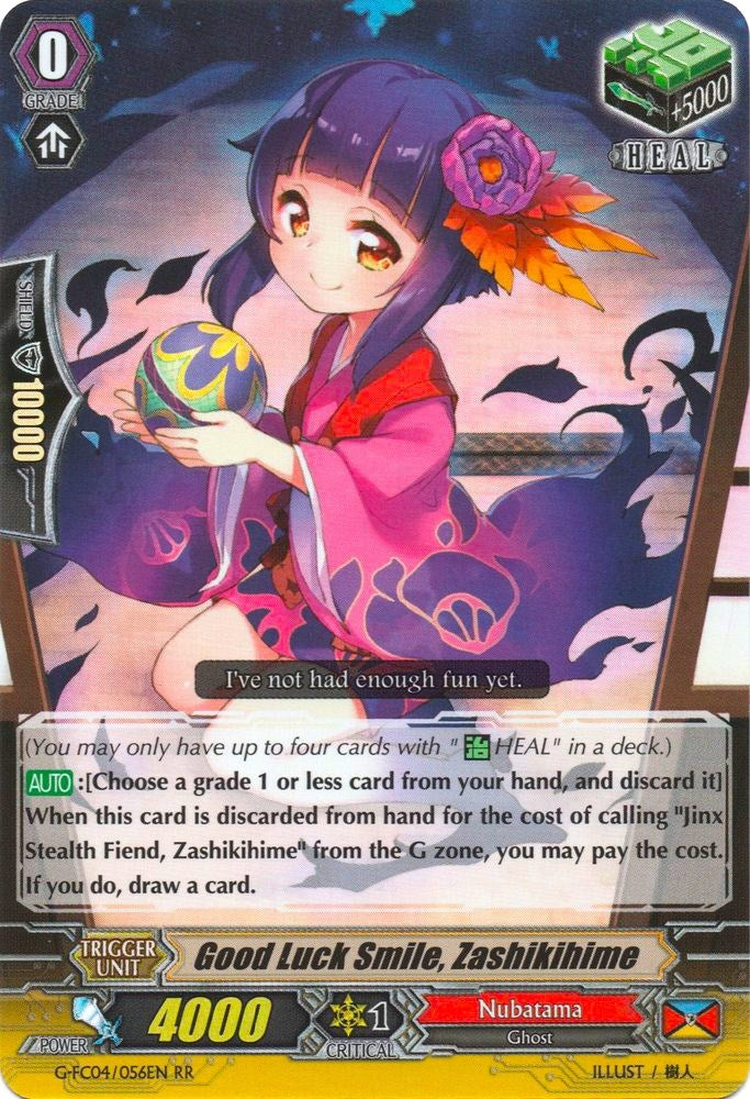 Image for Good Luck Smile, Zashikihime (G-FC04: Fighters Collection 2017) (G-FC04/056EN) - Cardfight Vanguard
