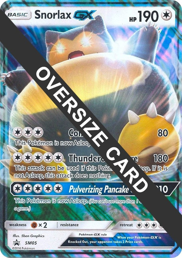 Image for Snorlax GX - SM05 (Jumbo Cards) (SM05) - Pokemon