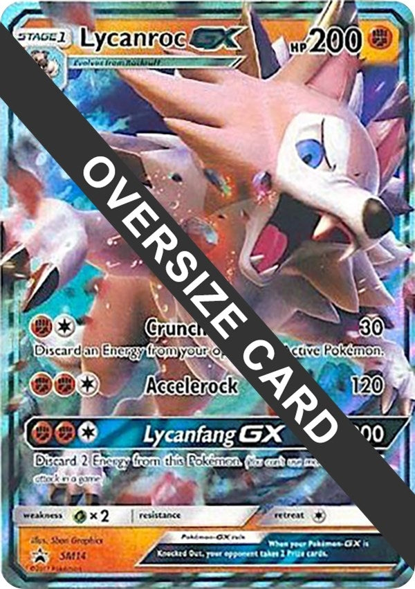 Image for Lycanroc GX - SM14 (Jumbo Cards) (SM14) - Pokemon
