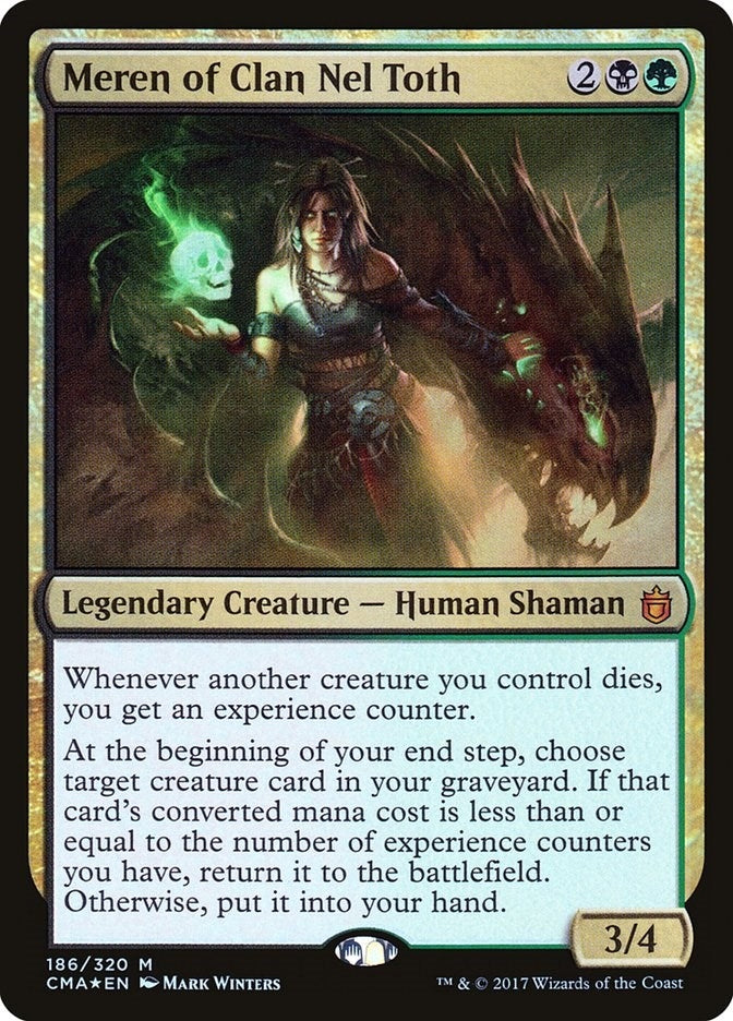 Image for Meren of Clan Nel Toth (Commander Anthology) (186) - Magic: The Gathering