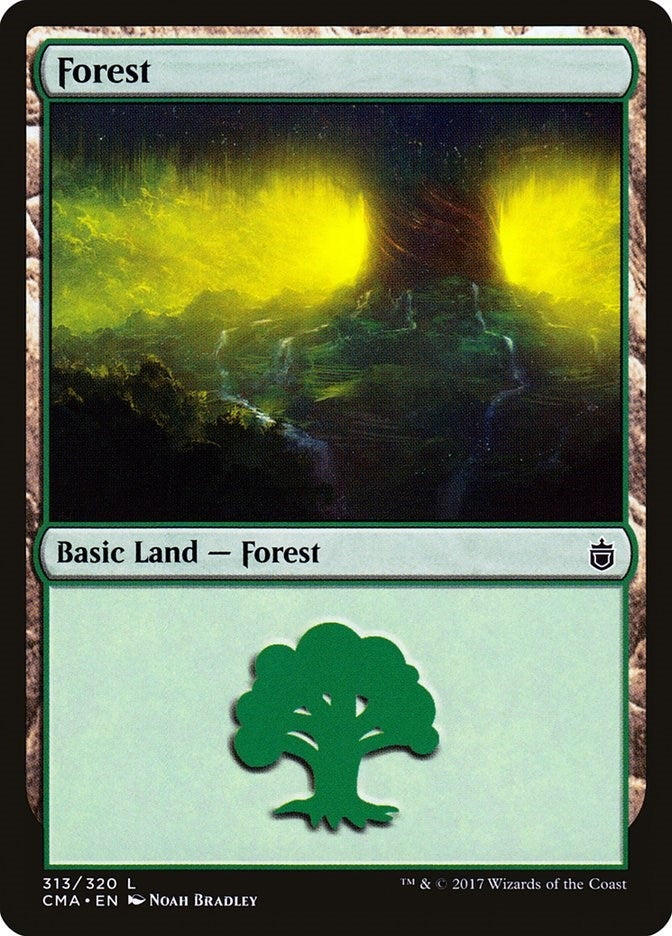 Image for Forest (313) (Commander Anthology) (313) - Magic: The Gathering