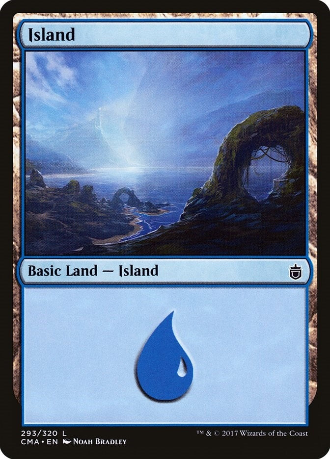 Image for Island (293) (Commander Anthology) (293) - Magic: The Gathering