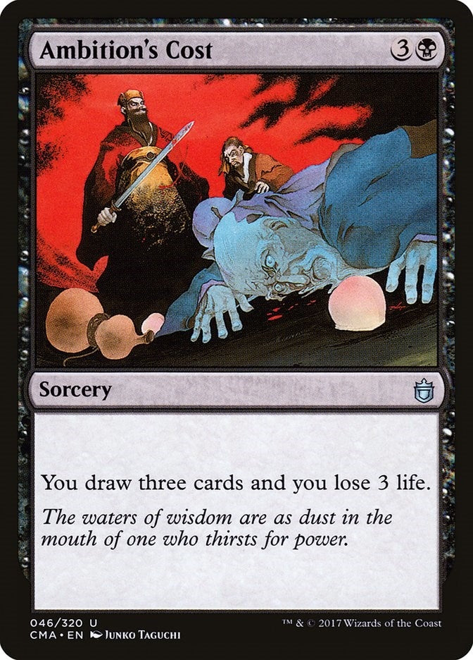 Image for Ambition's Cost (Commander Anthology) (46) - Magic: The Gathering
