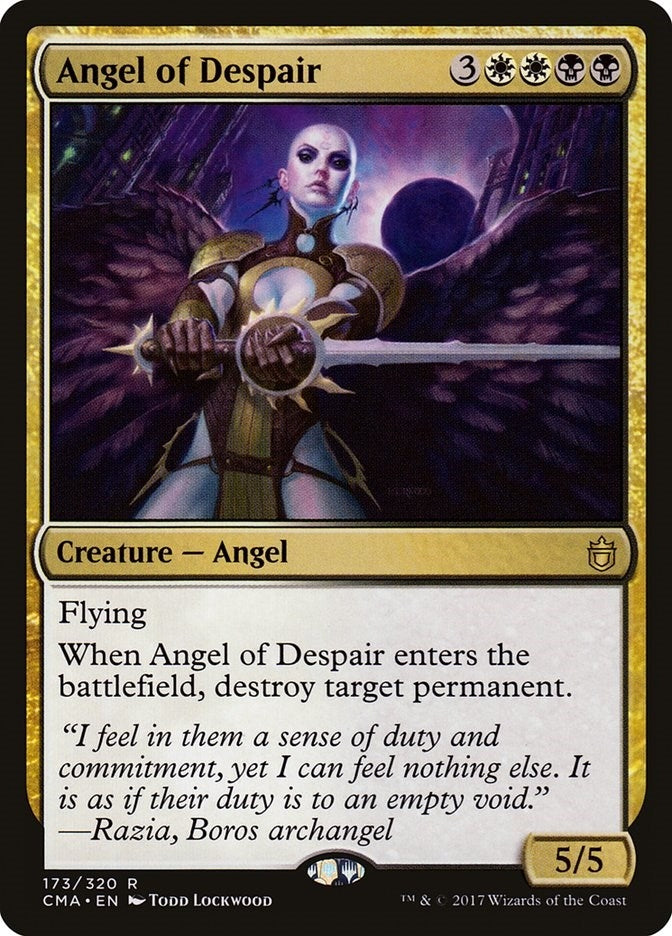 Image for Angel of Despair (Commander Anthology) (173) - Magic: The Gathering