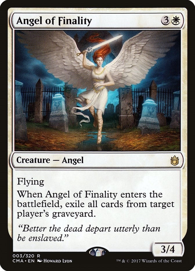 Image for Angel of Finality (Commander Anthology) (3) - Magic: The Gathering