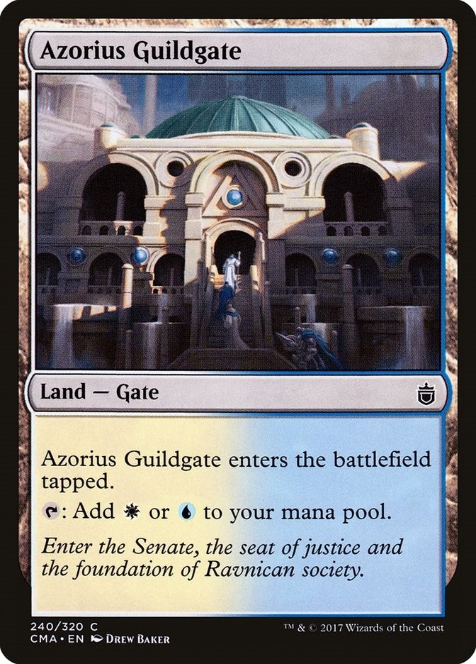 Image for Azorius Guildgate (Commander Anthology) (240) - Magic: The Gathering