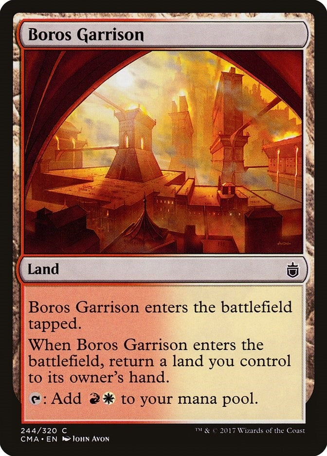 Image for Boros Garrison (Commander Anthology) (244) - Magic: The Gathering