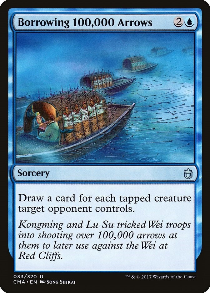 Image for Borrowing 100,000 Arrows (Commander Anthology) (33) - Magic: The Gathering