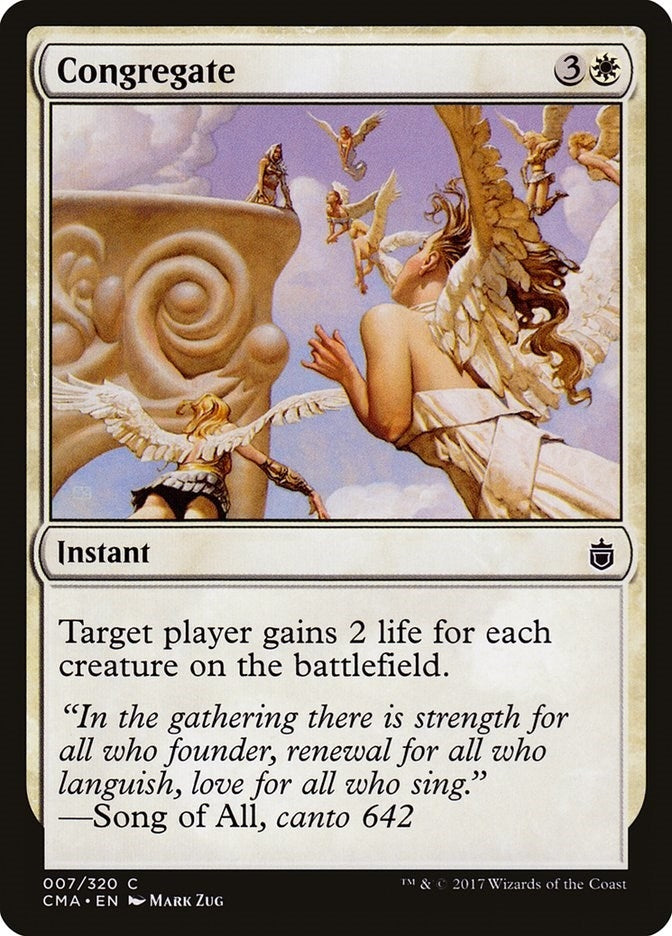 Image for Congregate (Commander Anthology) (7) - Magic: The Gathering