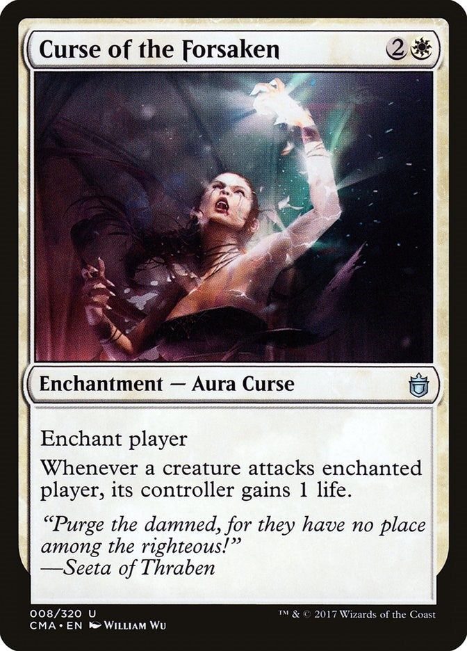 Image for Curse of the Forsaken (Commander Anthology) (8) - Magic: The Gathering