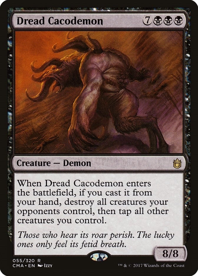 Image for Dread Cacodemon (Commander Anthology) (55) - Magic: The Gathering
