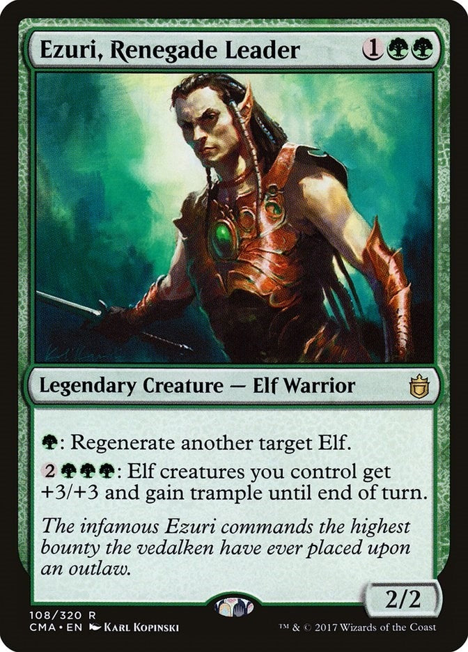 Image for Ezuri, Renegade Leader (Commander Anthology) (108) - Magic: The Gathering