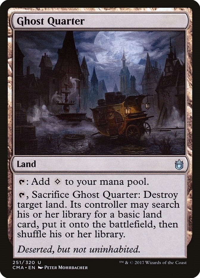 Image for Ghost Quarter (Commander Anthology) (251) - Magic: The Gathering