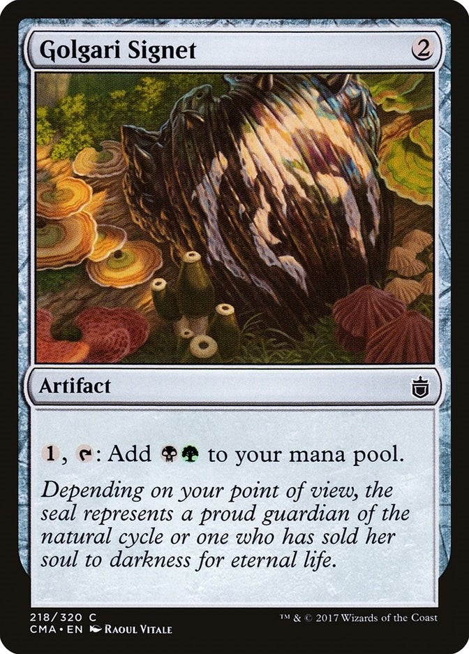 Image for Golgari Signet (Commander Anthology) (218) - Magic: The Gathering