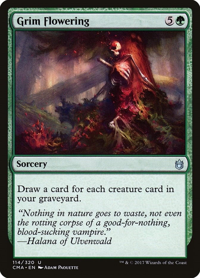 Image for Grim Flowering (Commander Anthology) (114) - Magic: The Gathering