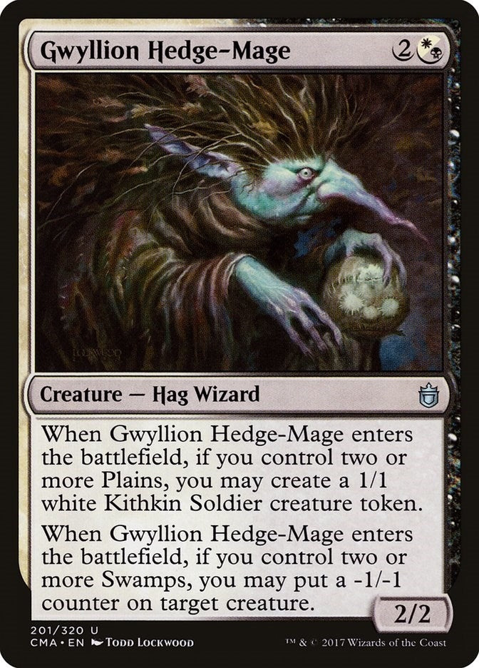 Image for Gwyllion Hedge-Mage (Commander Anthology) (201) - Magic: The Gathering