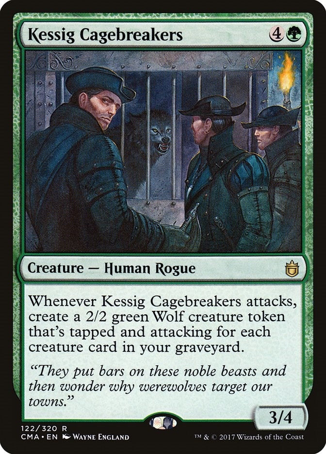Image for Kessig Cagebreakers (Commander Anthology) (122) - Magic: The Gathering