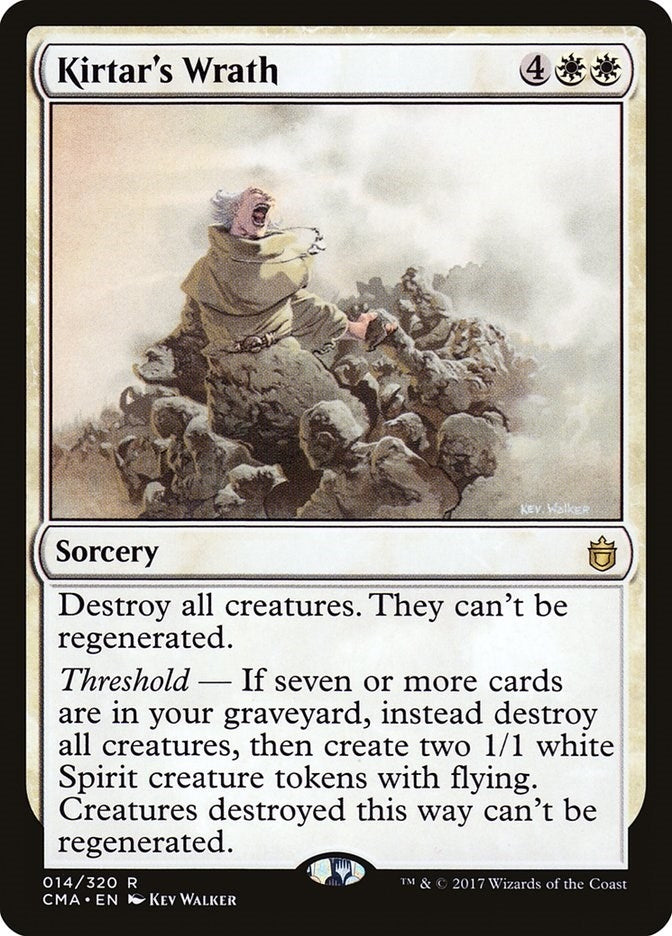 Image for Kirtar's Wrath (Commander Anthology) (14) - Magic: The Gathering