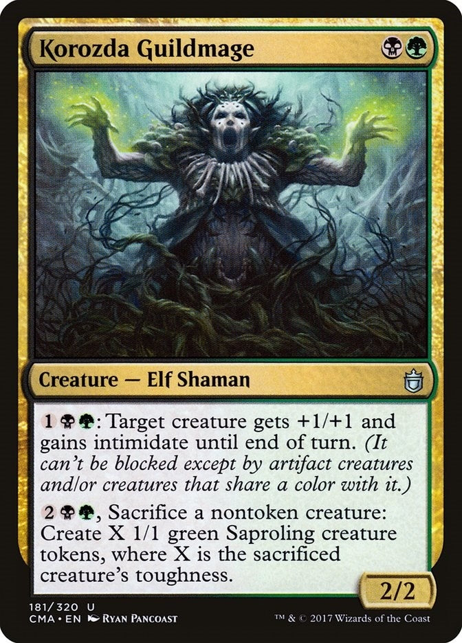 Image for Korozda Guildmage (Commander Anthology) (181) - Magic: The Gathering