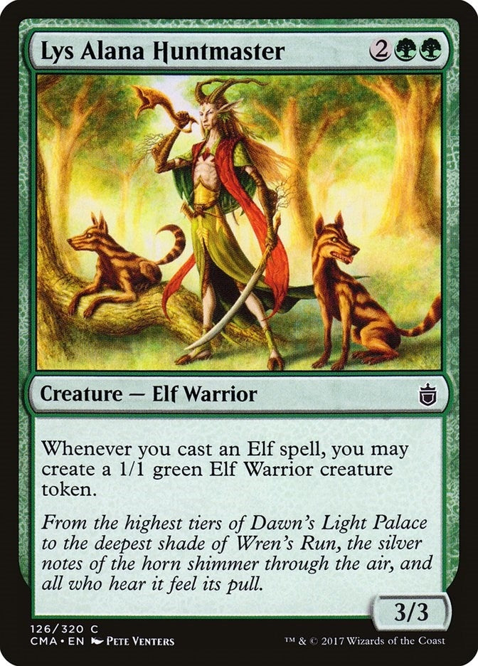 Image for Lys Alana Huntmaster (Commander Anthology) (126) - Magic: The Gathering