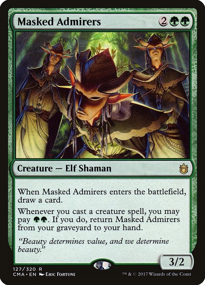 Image for Masked Admirers (Commander Anthology) (127) - Magic: The Gathering
