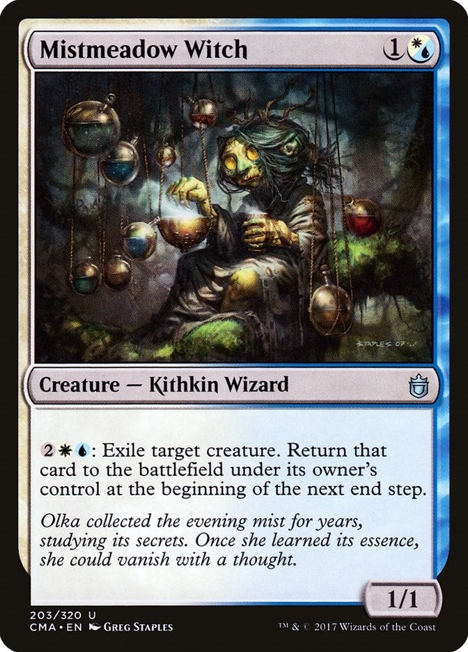 Image for Mistmeadow Witch (Commander Anthology) (203) - Magic: The Gathering