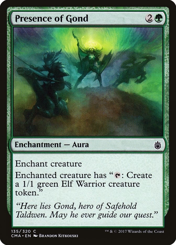Image for Presence of Gond (Commander Anthology) (135) - Magic: The Gathering