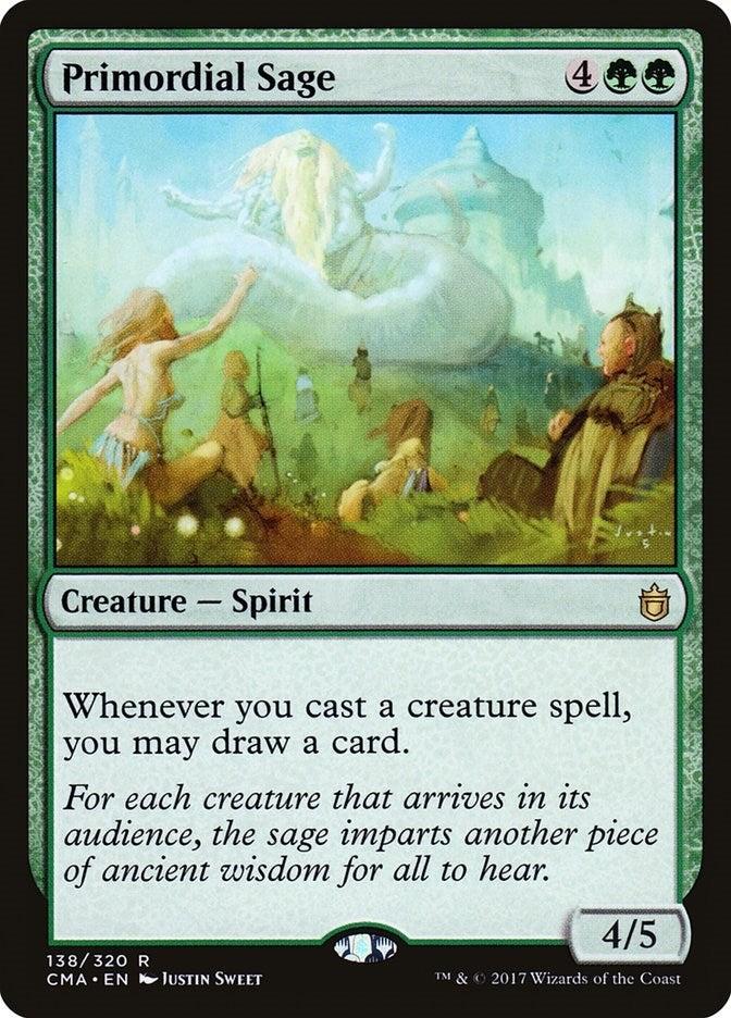 Image for Primordial Sage (Commander Anthology) (138) - Magic: The Gathering