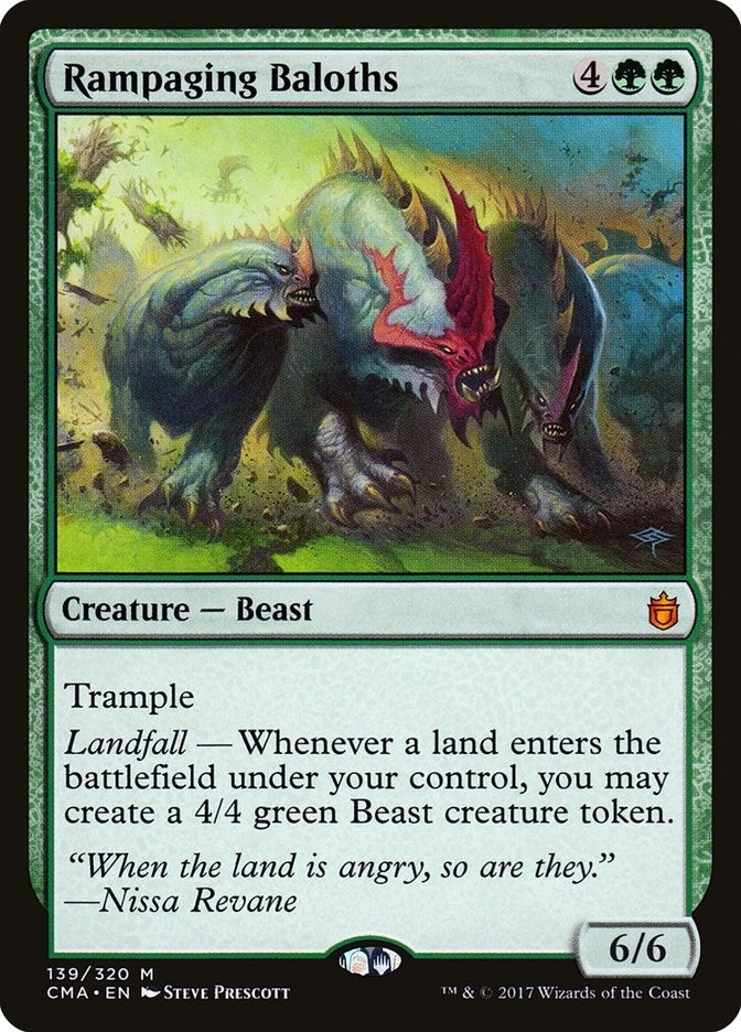 Image for Rampaging Baloths (Commander Anthology) (139) - Magic: The Gathering