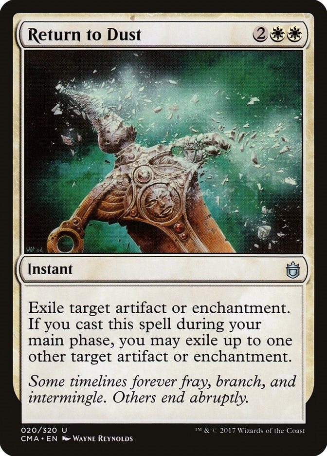 Image for Return to Dust (Commander Anthology) (20) - Magic: The Gathering