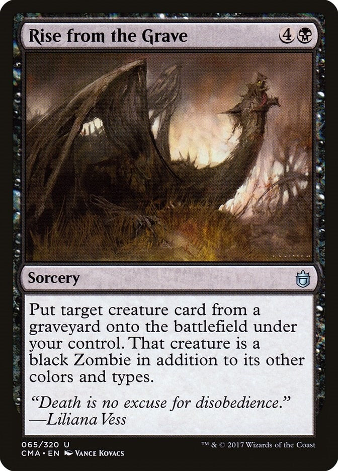 Image for Rise from the Grave (Commander Anthology) (65) - Magic: The Gathering