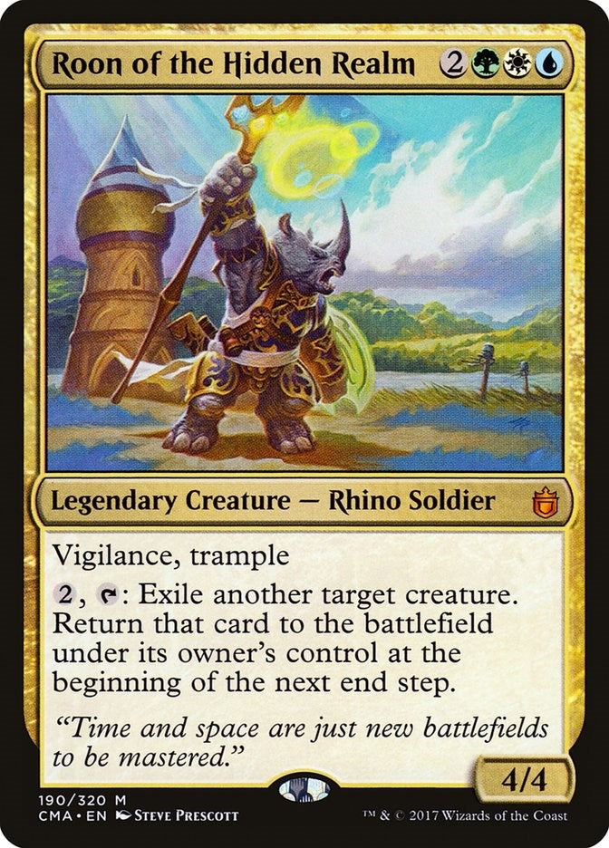 Image for Roon of the Hidden Realm (Commander Anthology) (190) - Magic: The Gathering