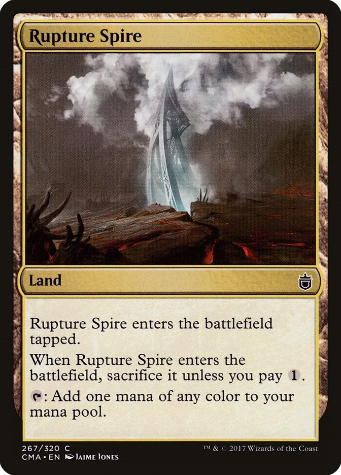 Image for Rupture Spire (Commander Anthology) (267) - Magic: The Gathering