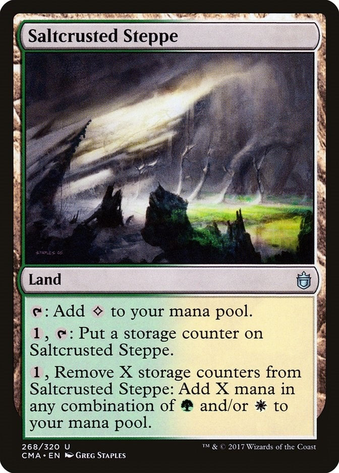 Image for Saltcrusted Steppe (Commander Anthology) (268) - Magic: The Gathering