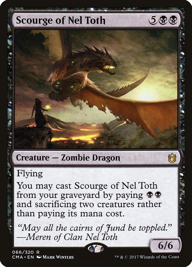 Image for Scourge of Nel Toth (Commander Anthology) (66) - Magic: The Gathering