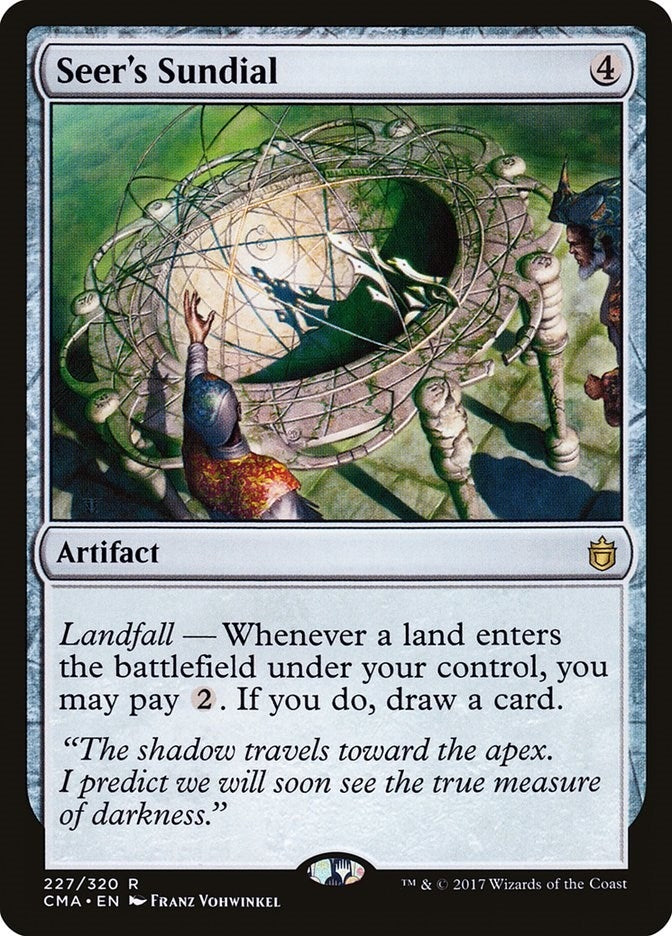 Image for Seer's Sundial (Commander Anthology) (227) - Magic: The Gathering