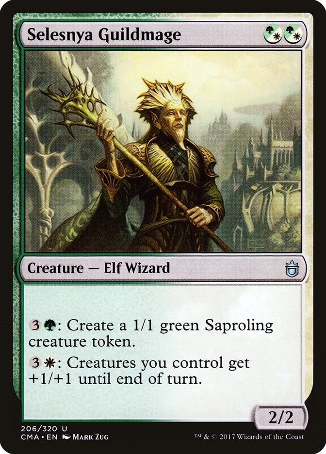 Image for Selesnya Guildmage (Commander Anthology) (206) - Magic: The Gathering