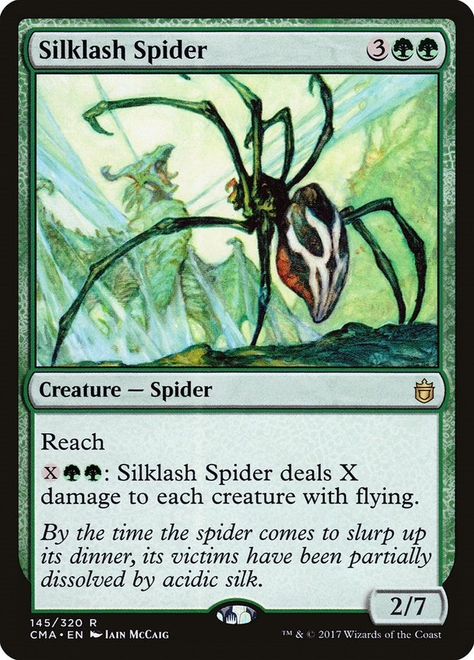 Image for Silklash Spider (Commander Anthology) (145) - Magic: The Gathering