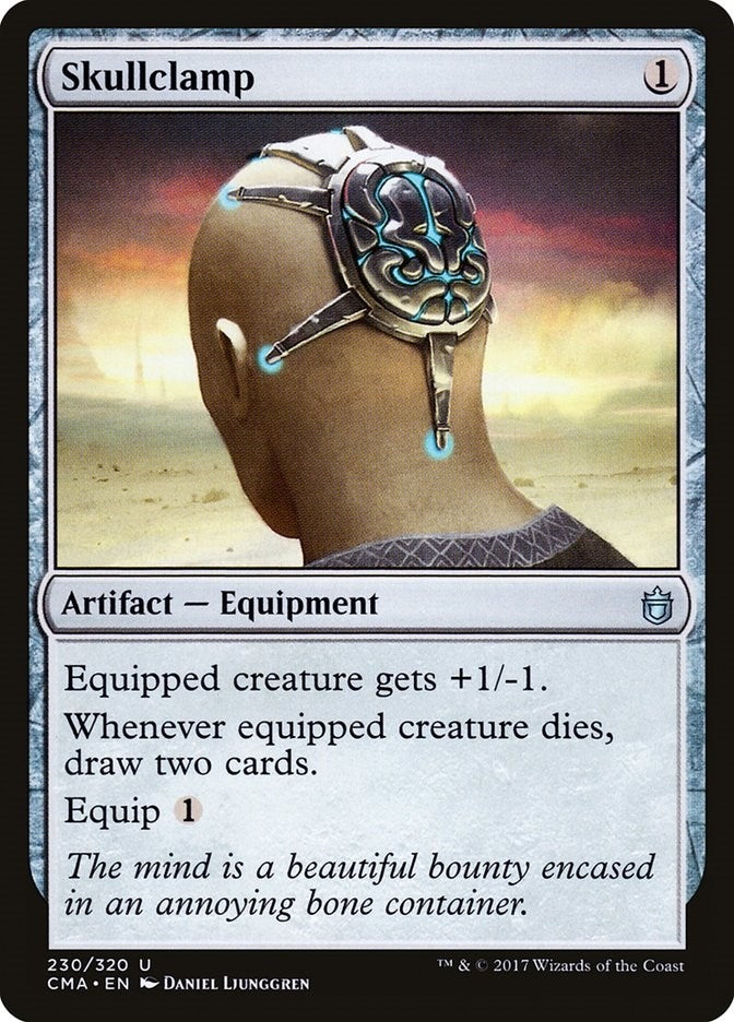 Image for Skullclamp (Commander Anthology) (230) - Magic: The Gathering