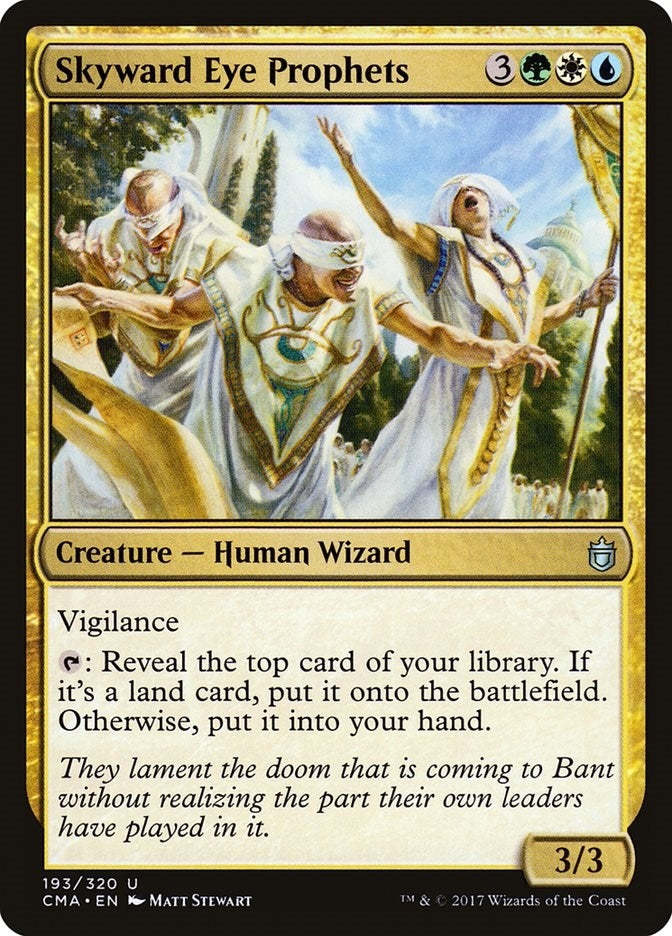 Image for Skyward Eye Prophets (Commander Anthology) (193) - Magic: The Gathering